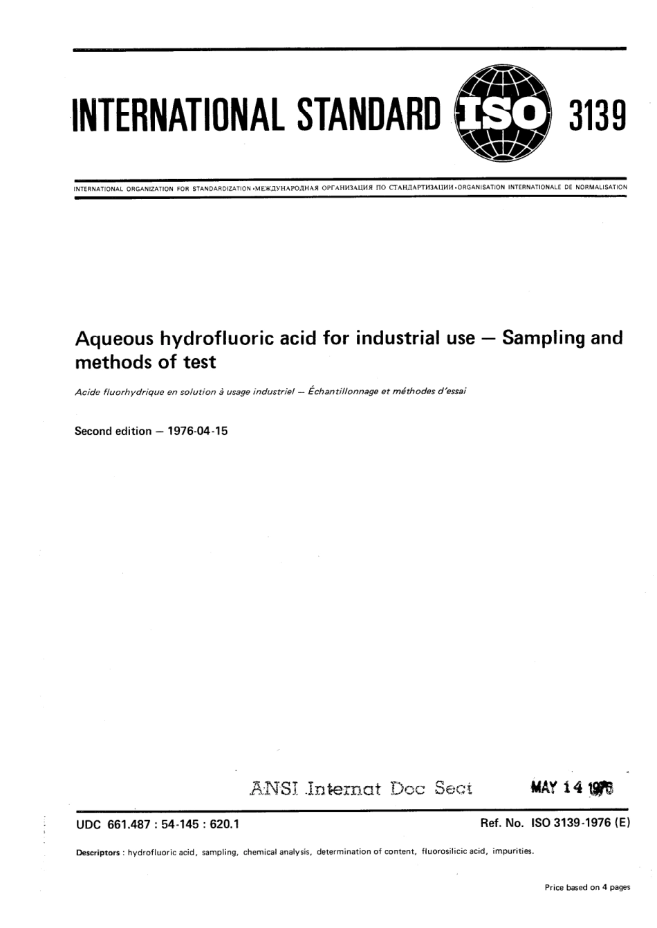 ISO 03139-1976 scan.pdf_第1页