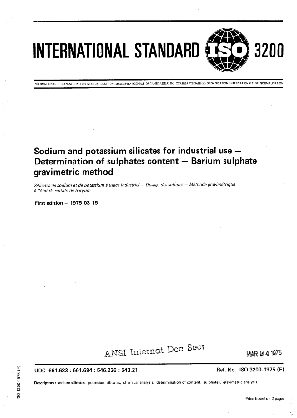 ISO 03200-1975 scan.pdf_第1页