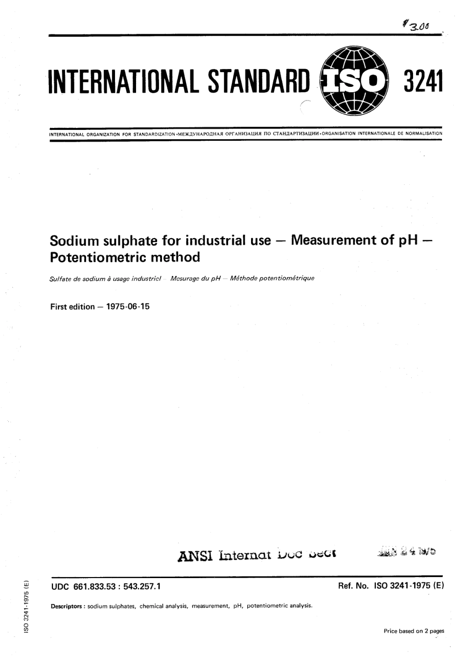 ISO 03241-1975 scan.pdf_第1页