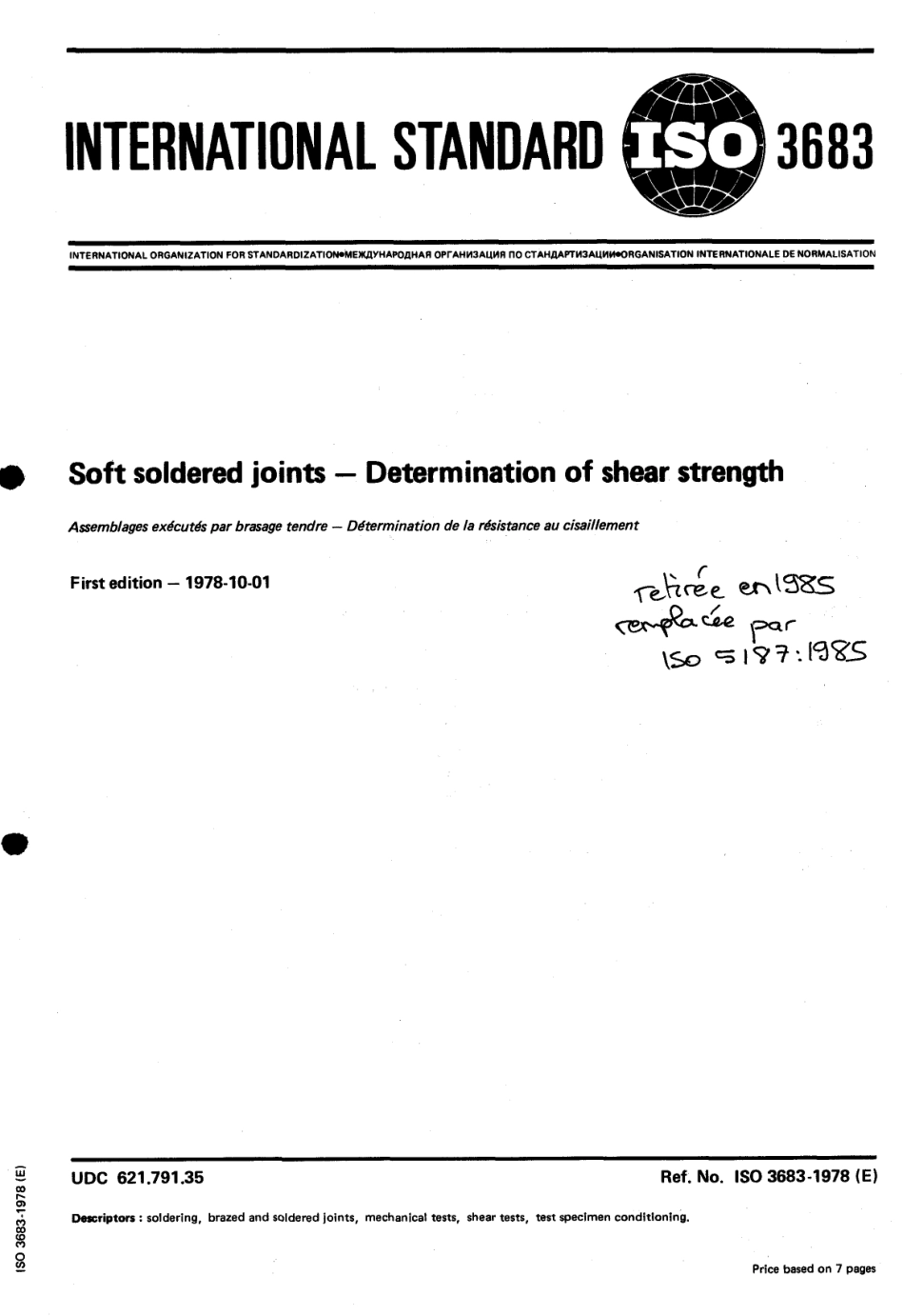 ISO 03683-1978 scan.pdf_第1页
