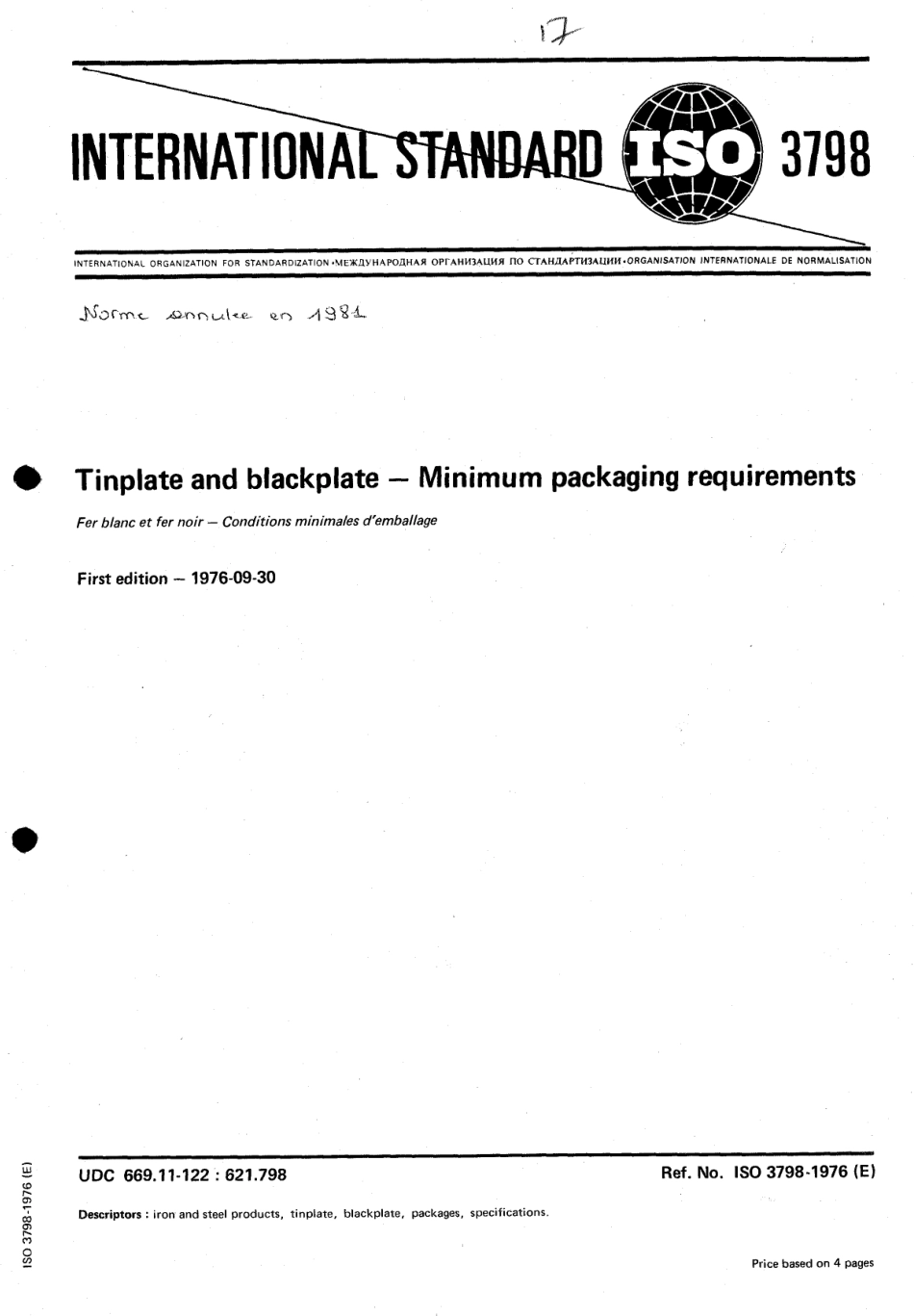 ISO 03798-1976 scan.pdf_第1页