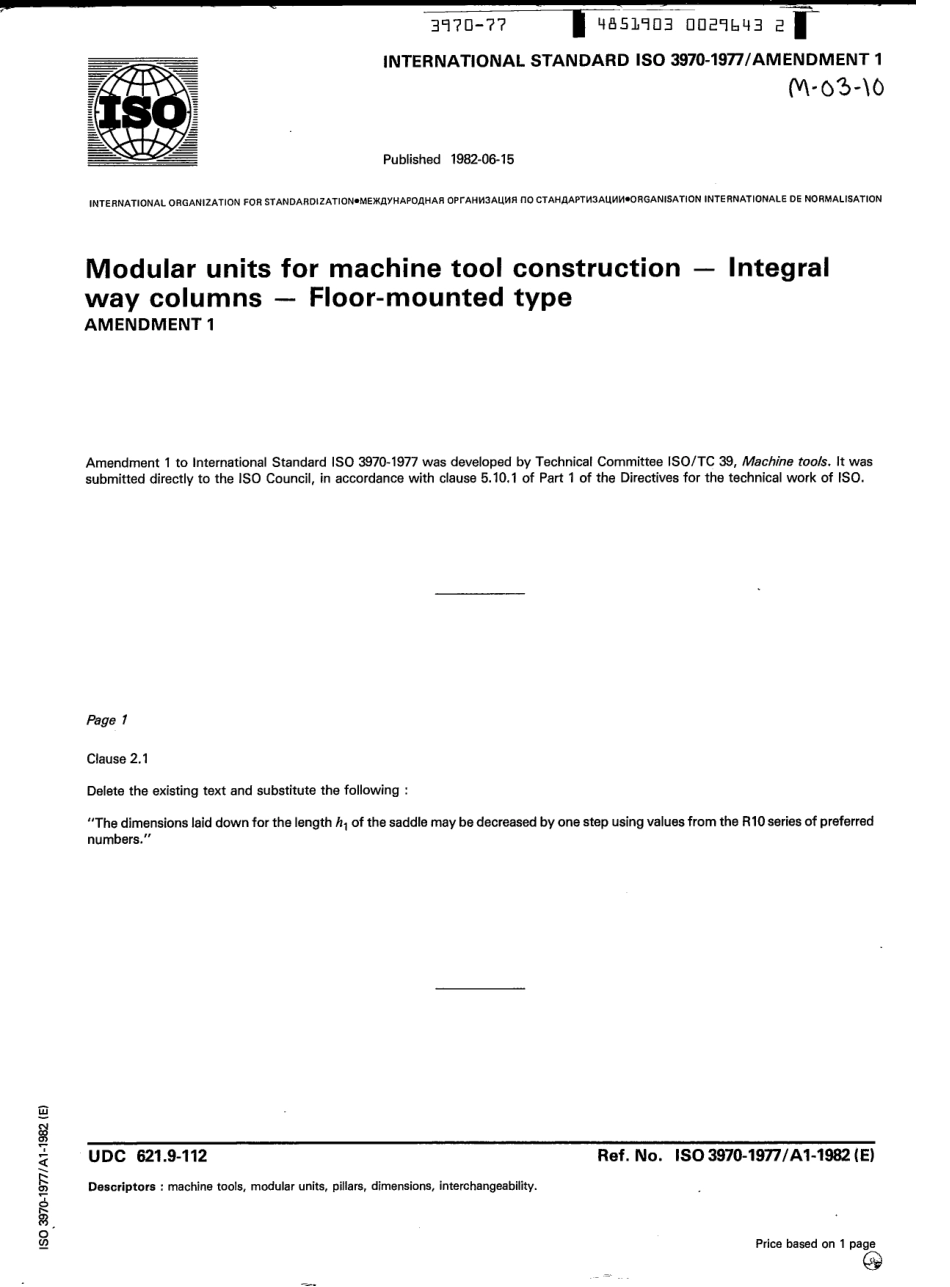 ISO 03970-1977 amd1-1982 scan.pdf_第1页