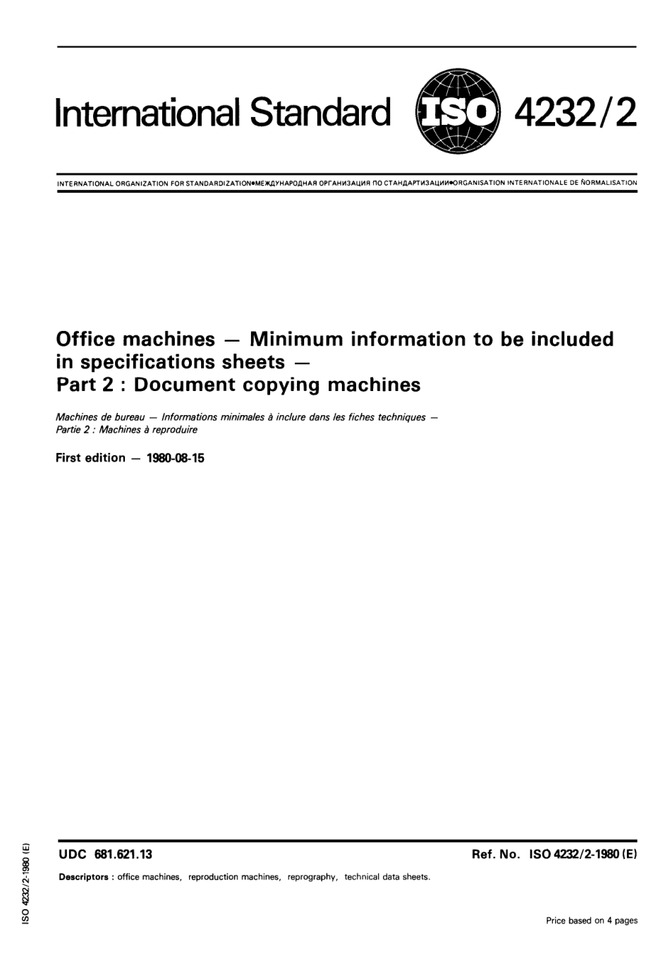 ISO 04232-2-1980 scan.pdf_第1页