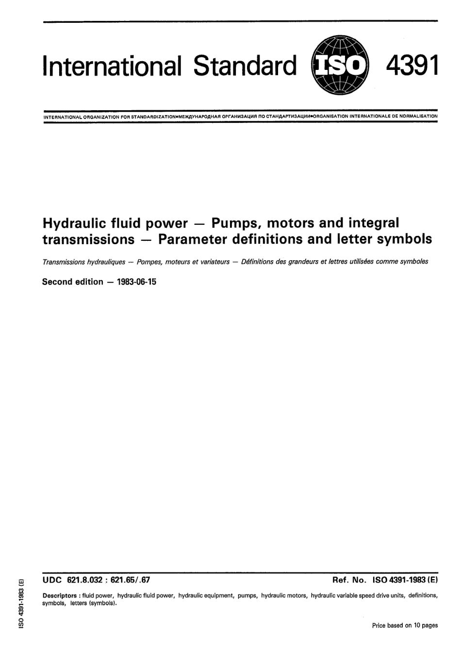 ISO 04391-1983 scan.pdf_第1页