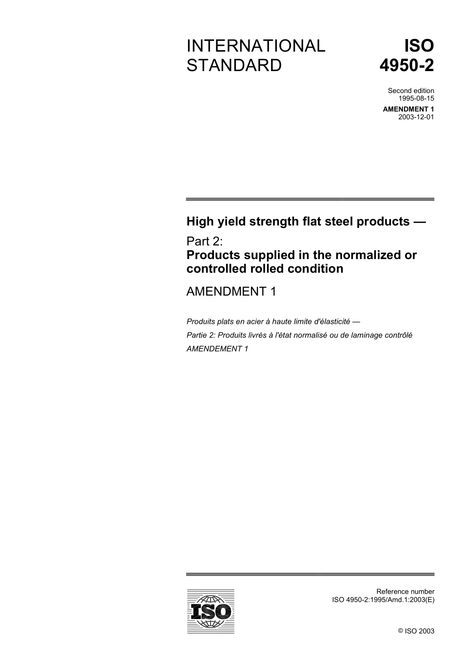 ISO 04950-2-1995 amd1-2003.pdf_第1页