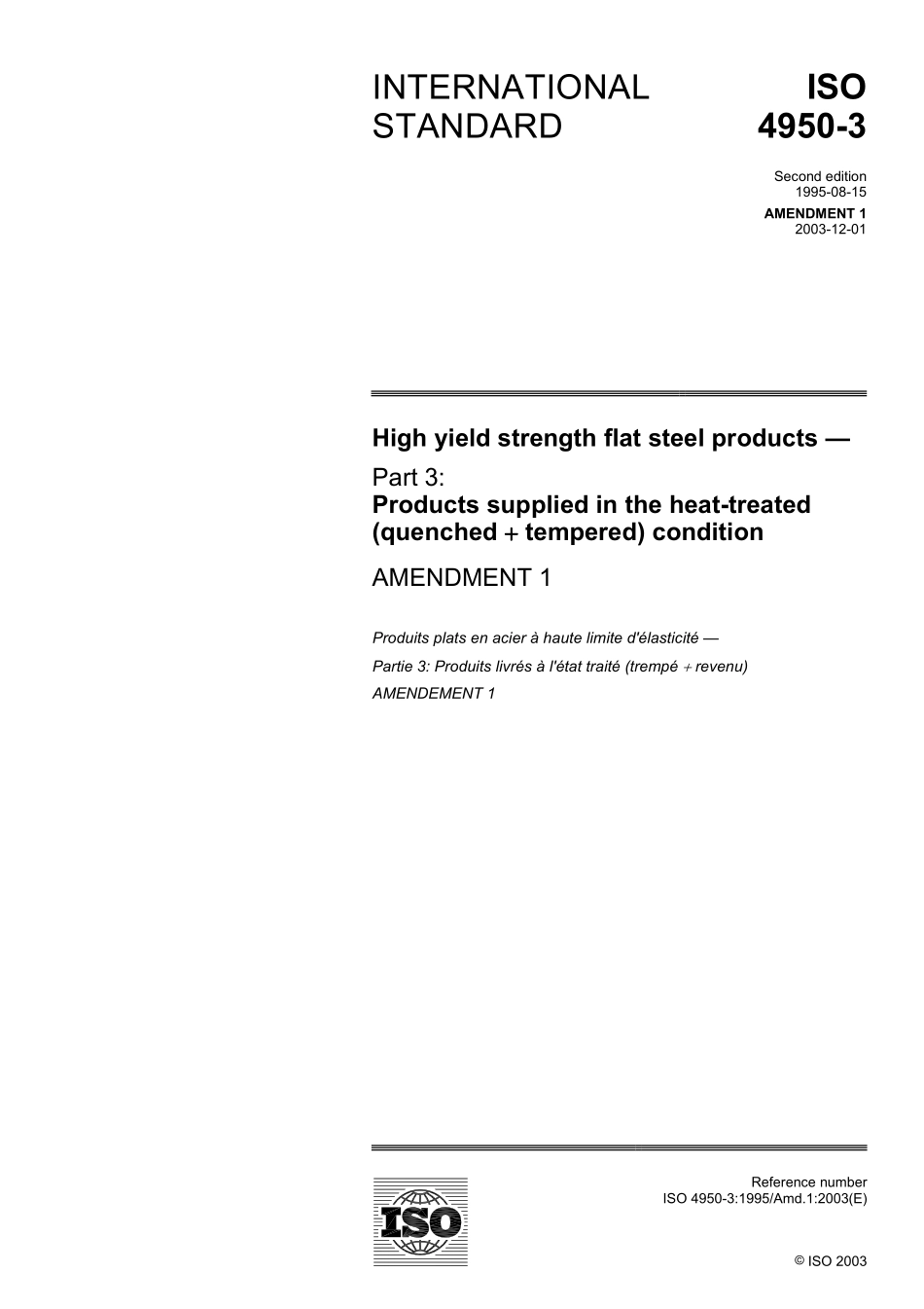 ISO 04950-3-1995 amd1-2003.pdf_第1页