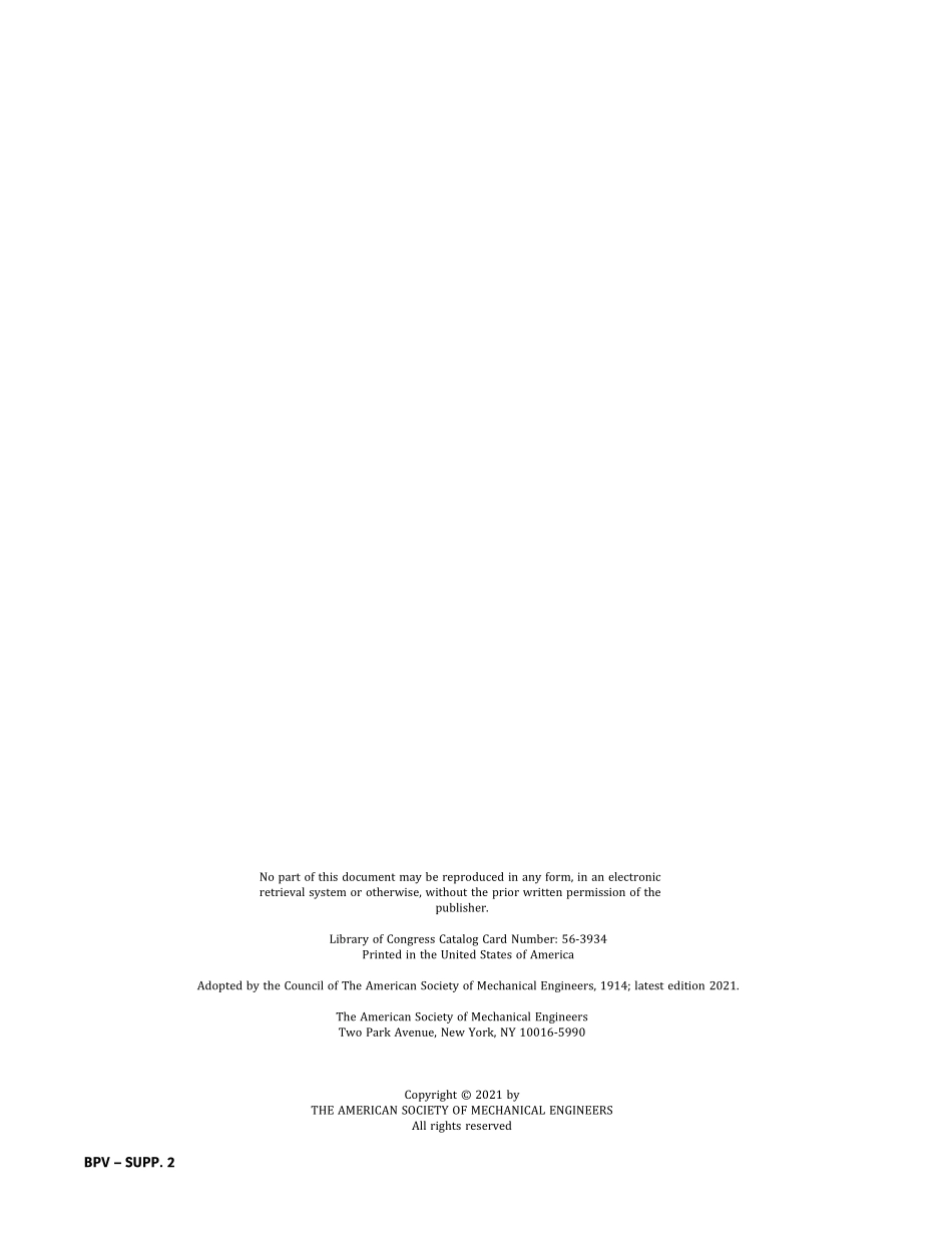 ASME BPVC 2021 Code Cases Boilers and Pressure Vessels. Supplement 2 2021.pdf_第2页