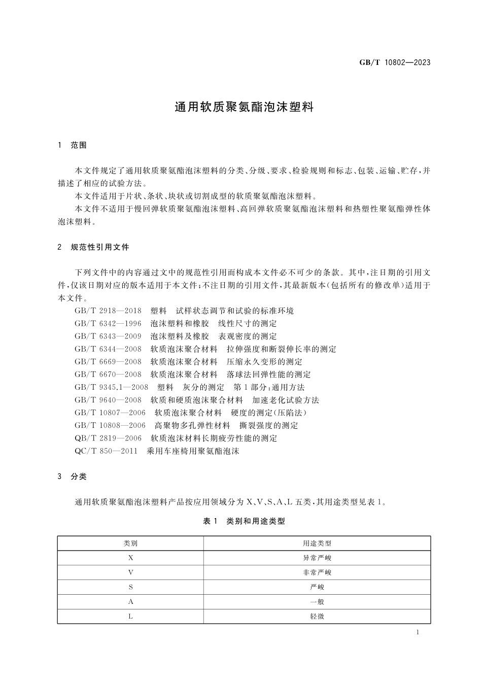 GB／T 10802-2023 通用软质聚氨酯泡沫塑料.pdf_第3页