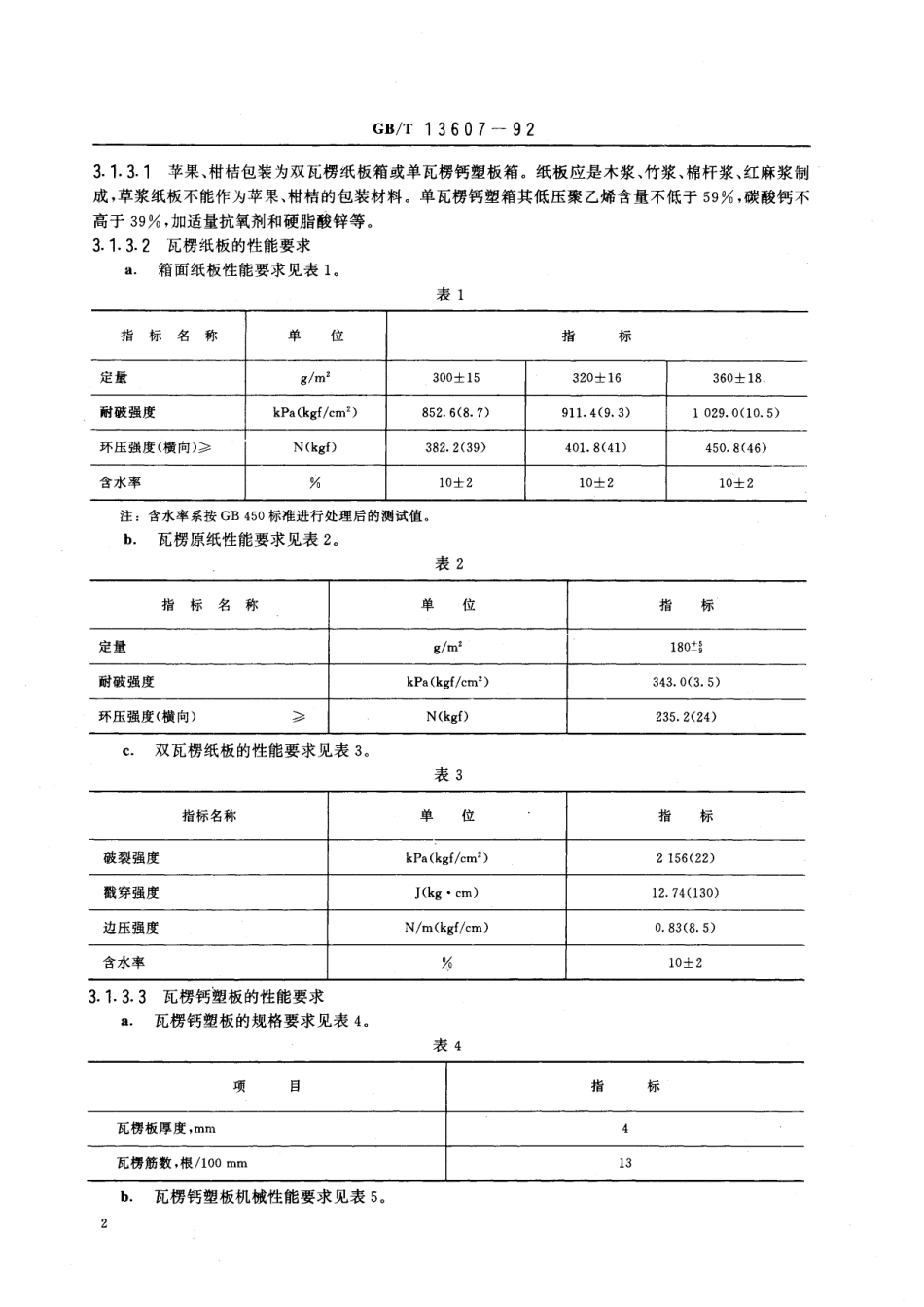 GB／T 13607-1992 苹果、柑桔包装.pdf_第3页