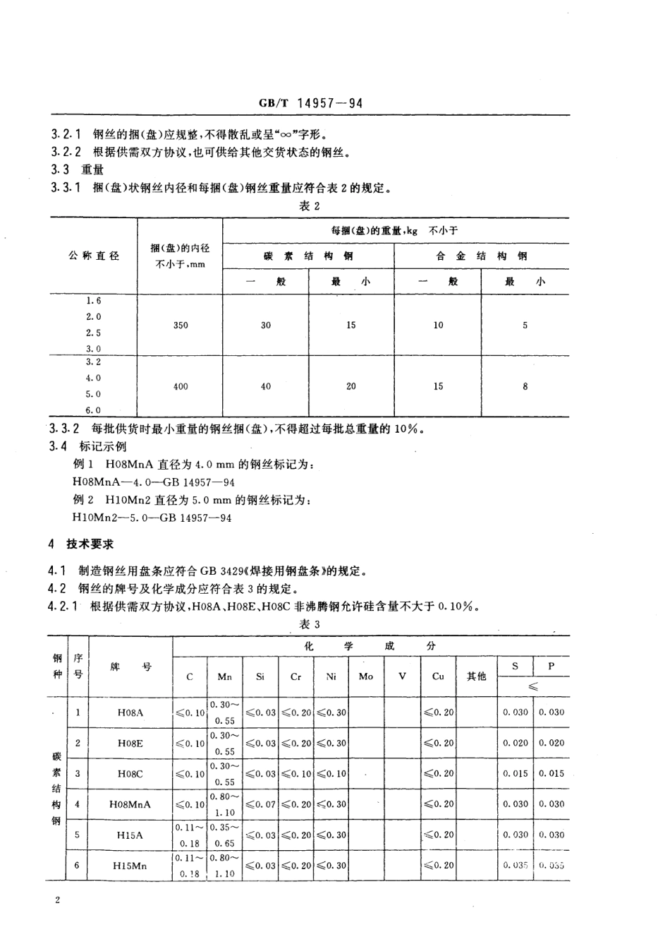 GB/T 14957-1994 熔化焊用钢丝.pdf_第3页