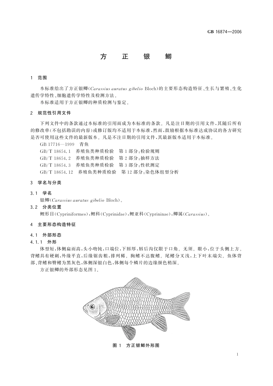 GB／T 16874-2006 方正银鲫.pdf_第3页