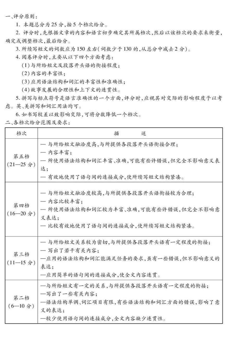 内江市2025-2026学年度第一学期高一期末检测题英语答案.pdf_第3页