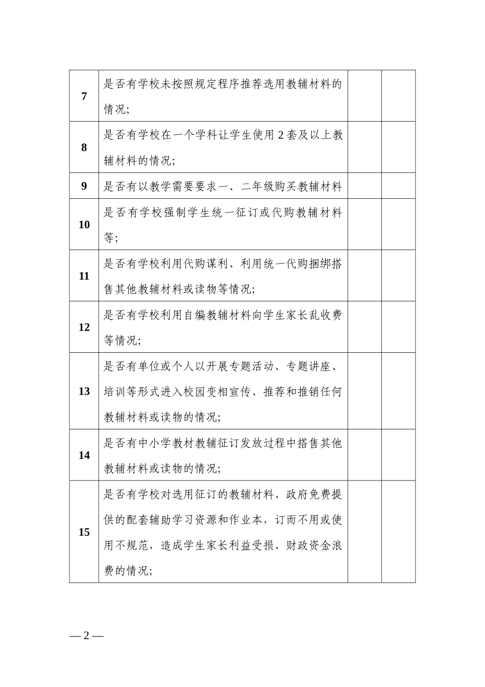 学校专项整治自查表.docx_第2页