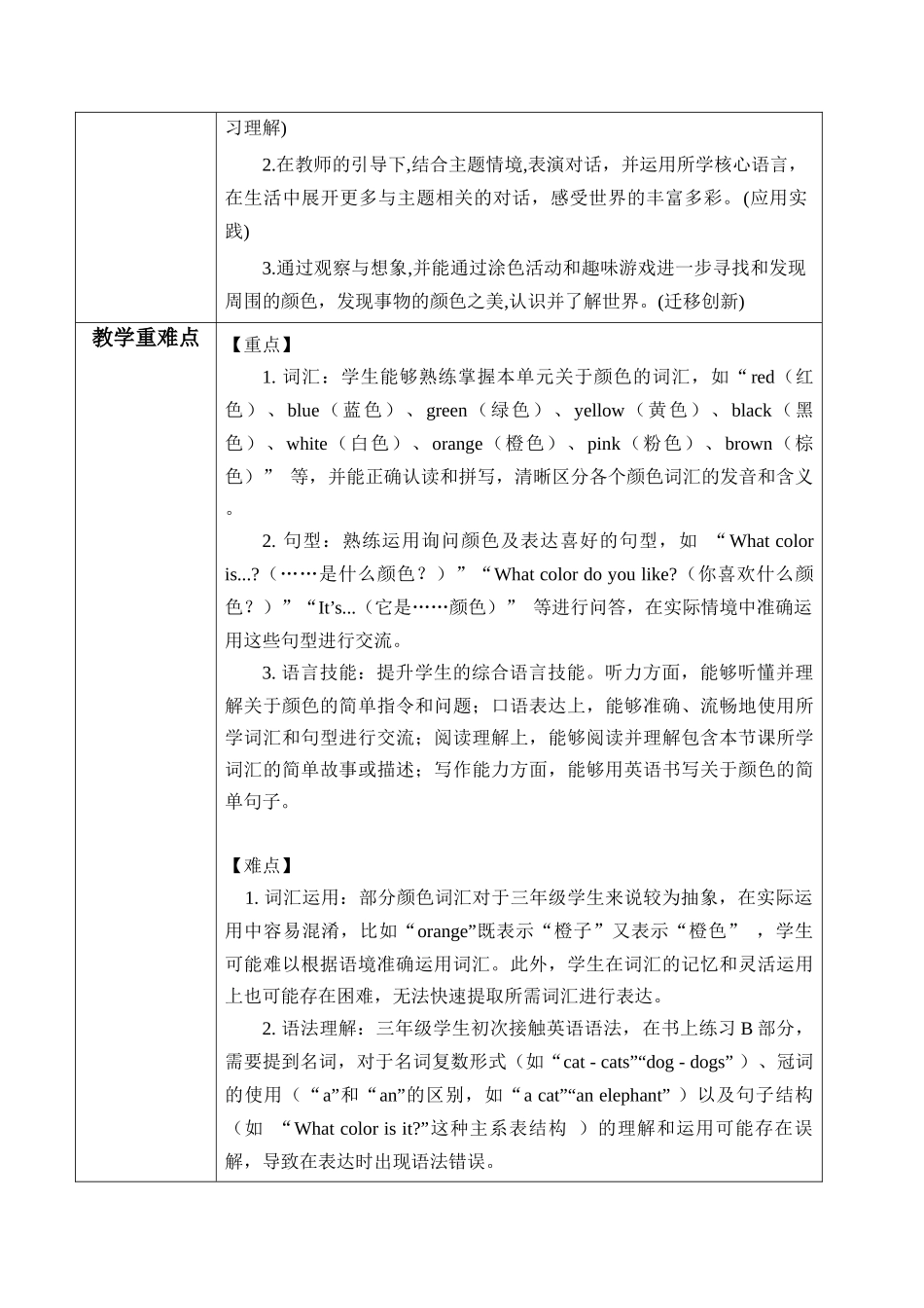 译林版英语三年级下册Unit 8 第3课时 Wrap-up time（教学设计）.docx_第2页