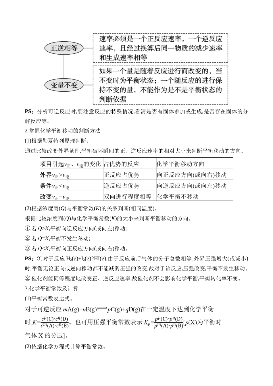 （9）化学反应速率与化学平衡——2025学高考化学二轮复习易错重难提升【新高考】（含解析）.docx_第3页