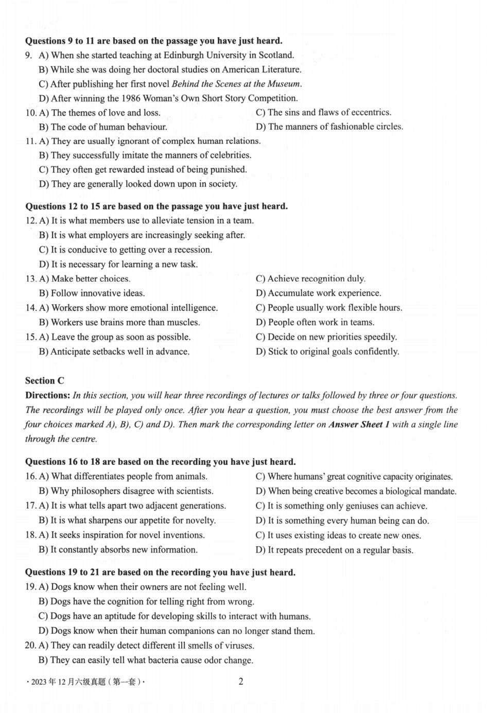 2023.12六级真题第1套.pdf_第2页