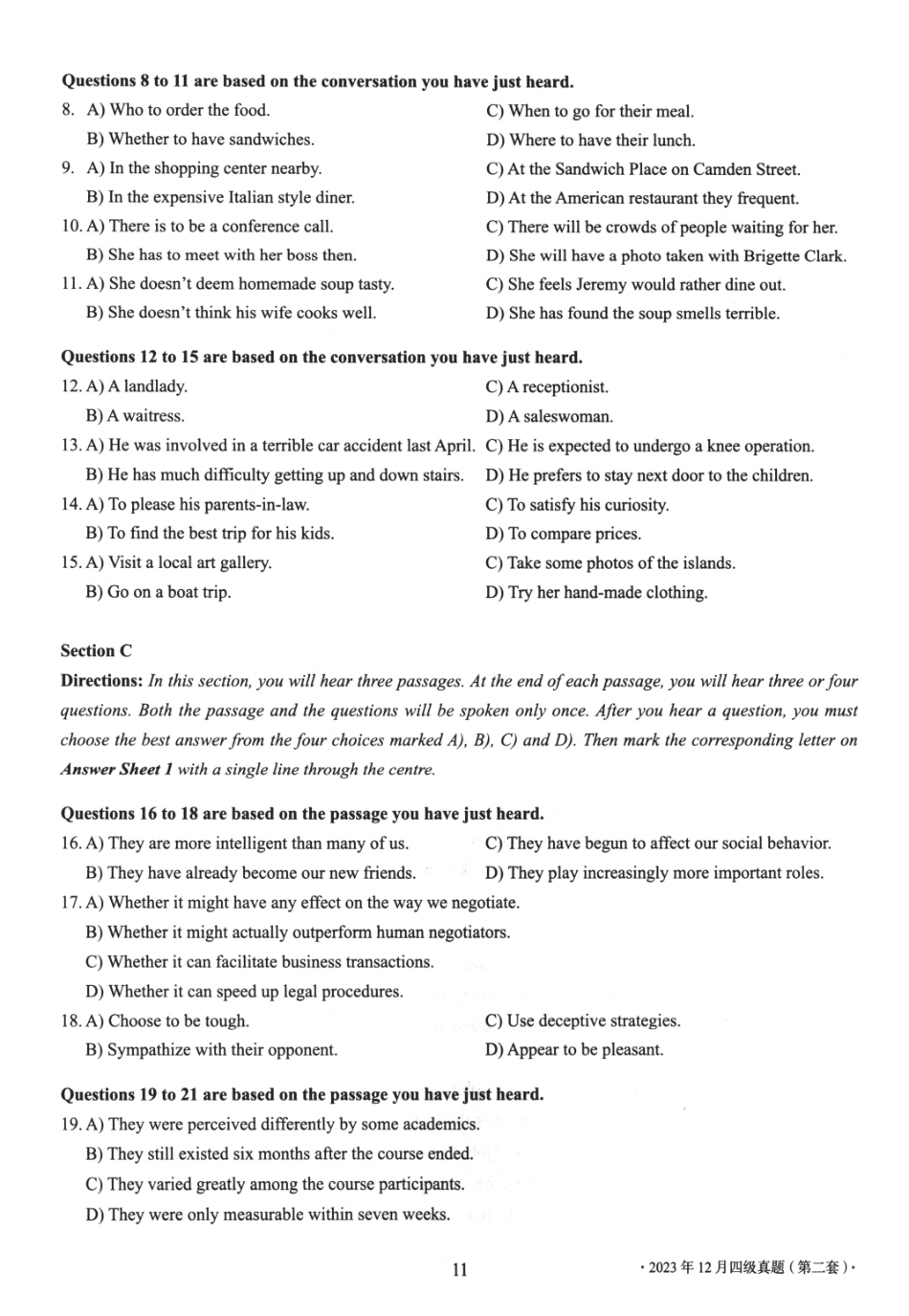 2023.12四级真题第2套.pdf_第2页