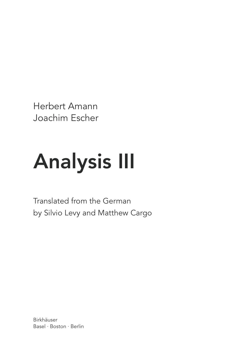 Analysis III.Herbert Amann(英文版).pdf_第2页