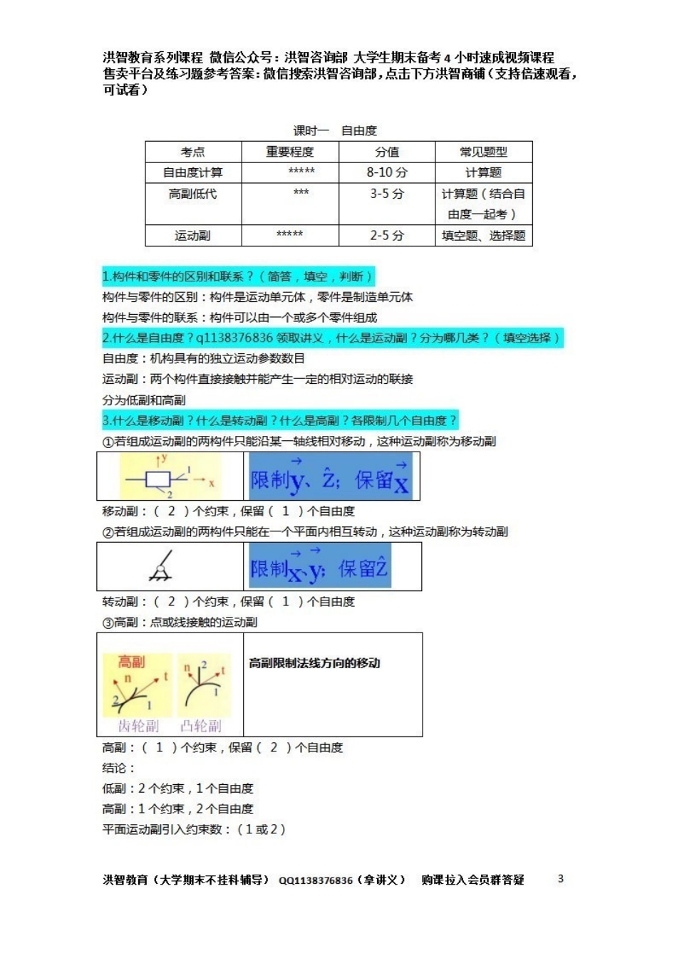 VIP2021机械原理讲义 给学生2021.6.13.pdf_第3页