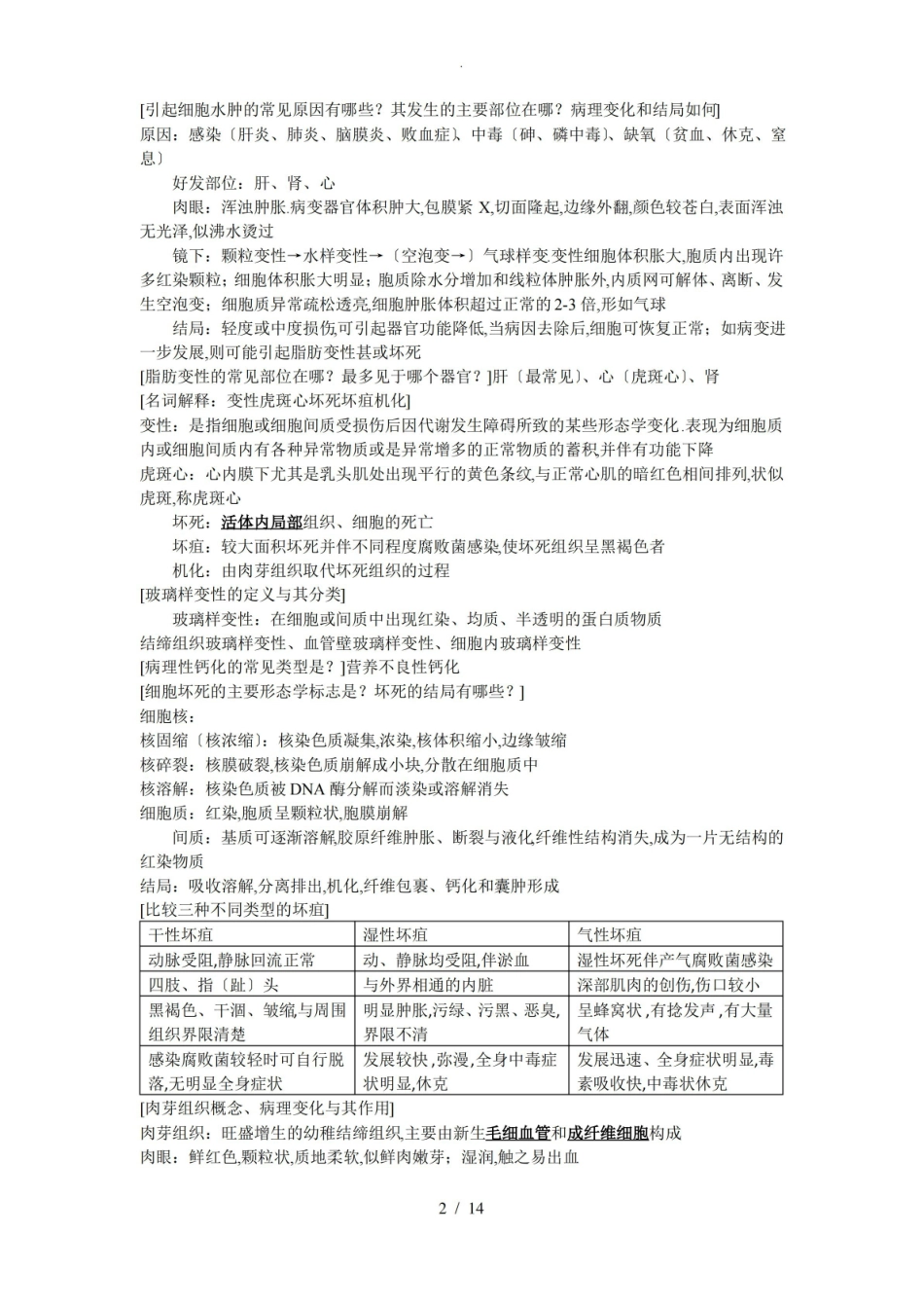 病理学主要知识要点整理.pdf_第2页
