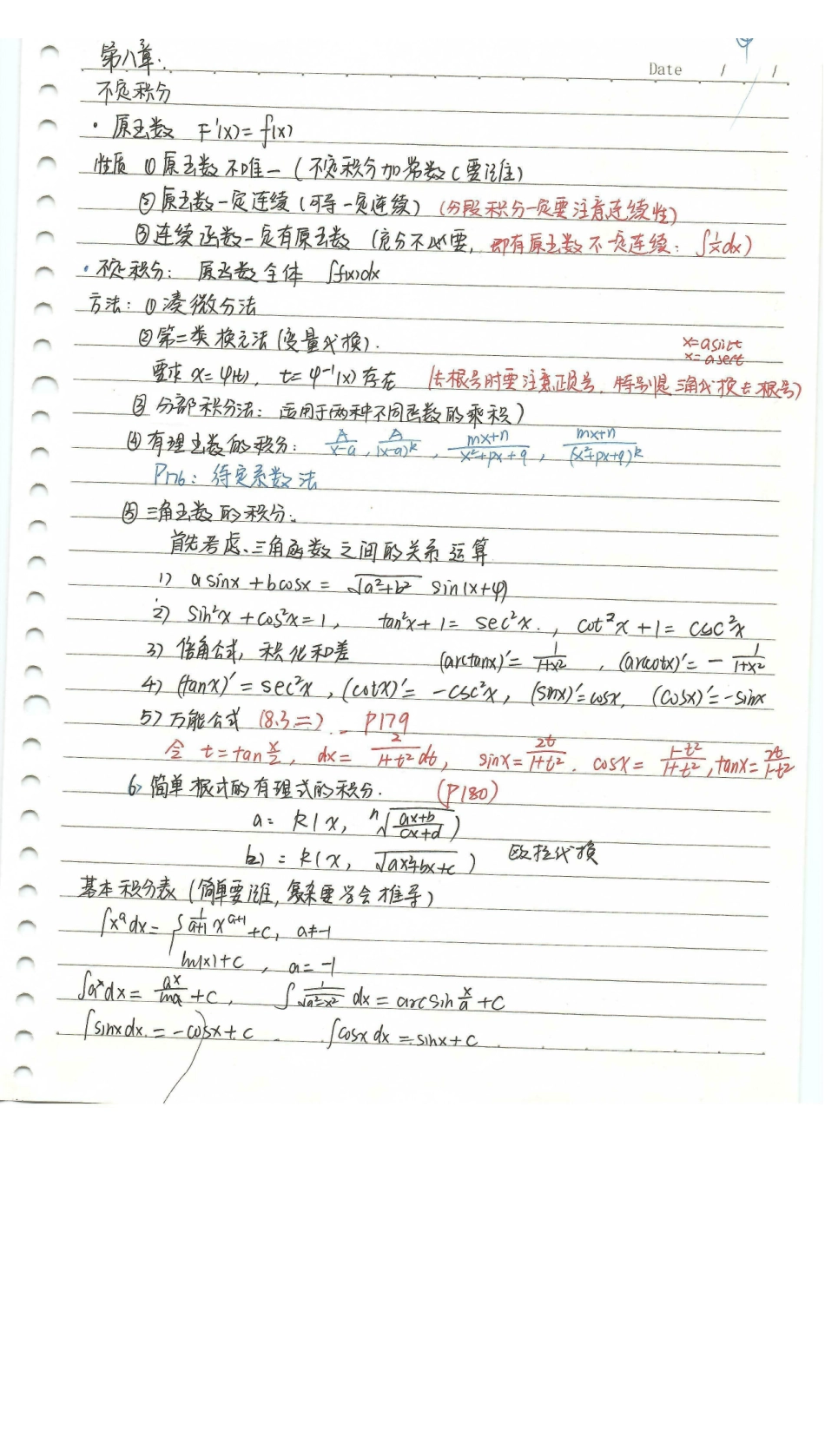 不定积分重要习题.pdf_第1页