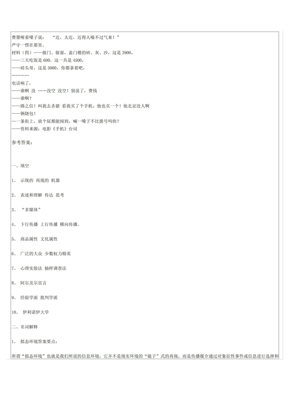 大众媒介概论试题及答案.pdf_第2页