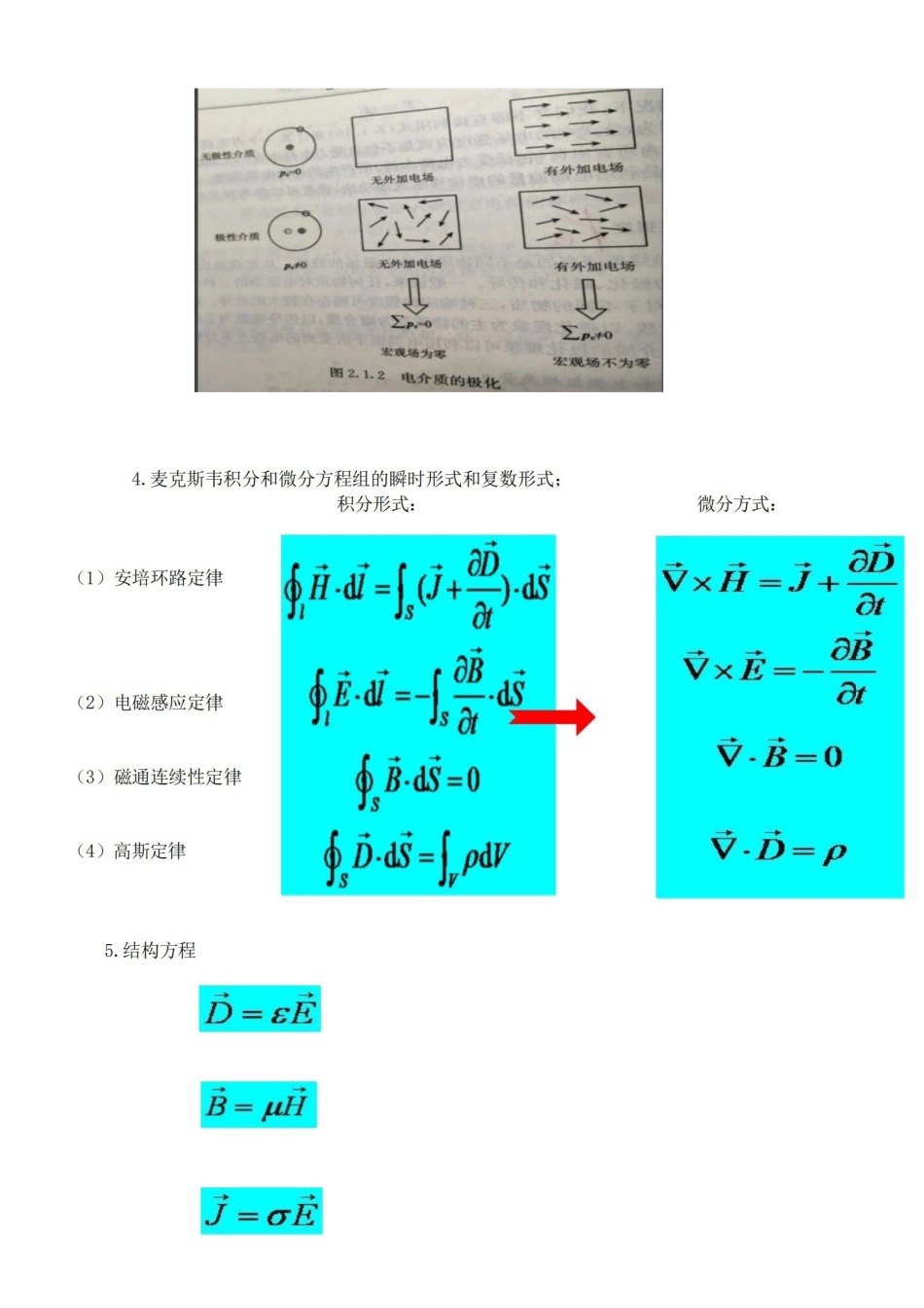 电磁场与电磁波理论-概念归纳.pdf_第2页