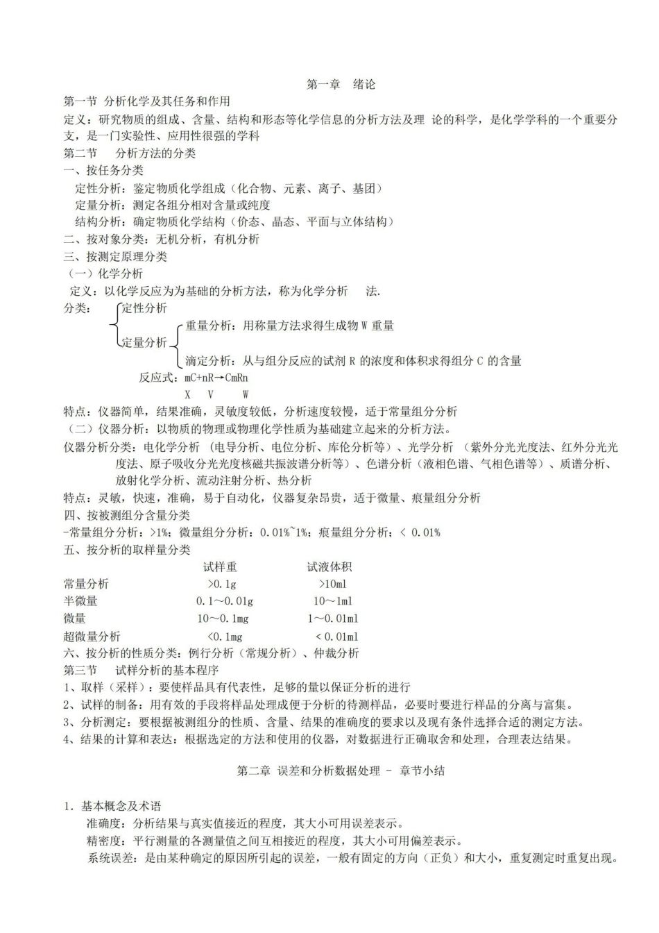 分析化学知识点总结2.pdf_第1页