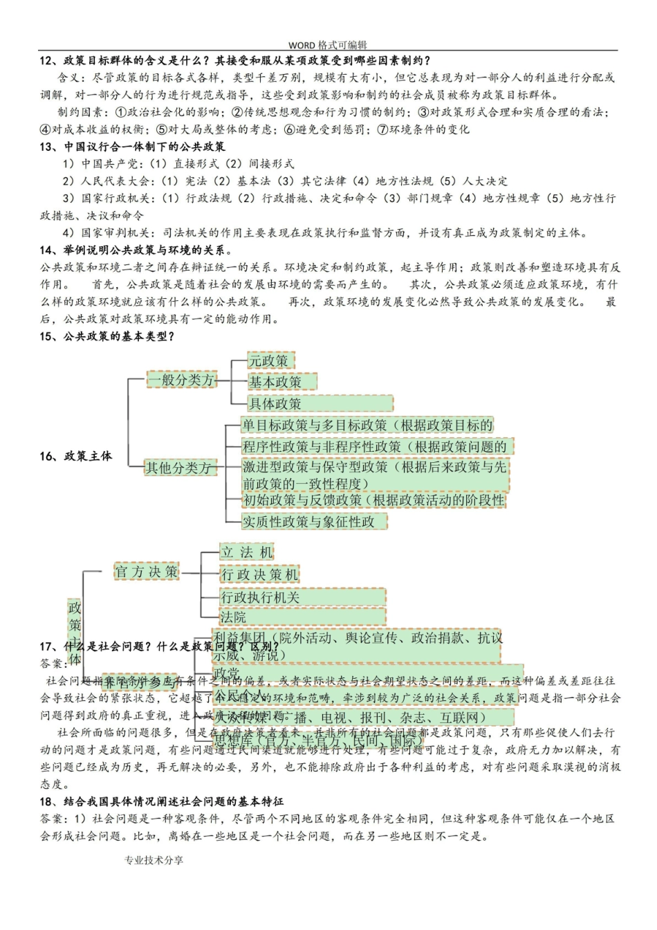 公共政策导论课后习题答案解析.pdf_第3页