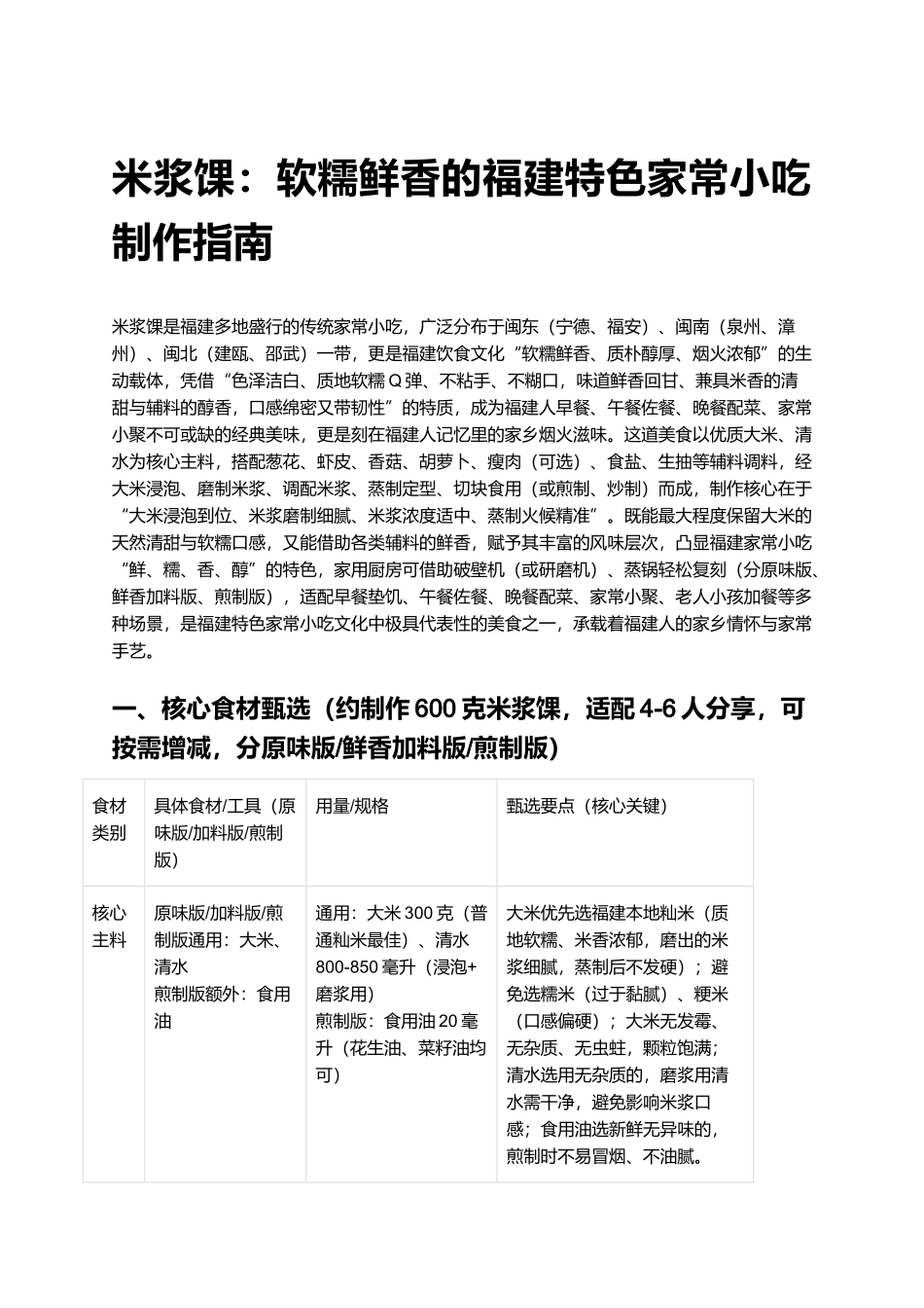 米浆馃：软糯鲜香的福建特色家常小吃制作指南.docx_第1页