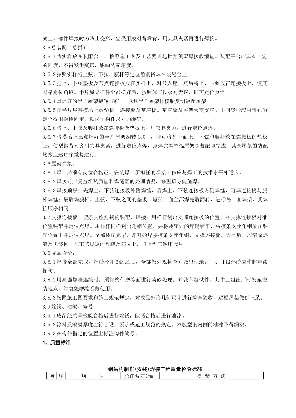 01 钢屋架制作分项工程质量管理(1).doc_第2页