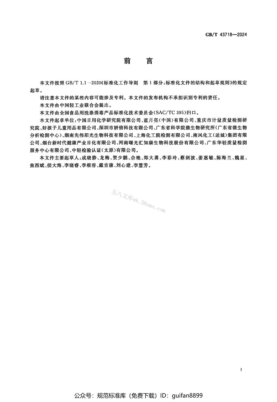 GBT 43718-2024 免洗洗手液.pdf_第2页