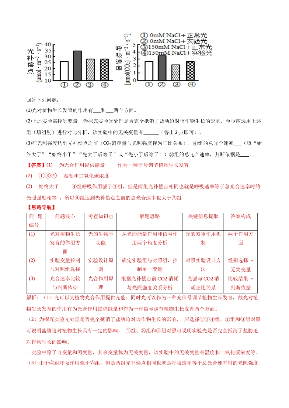 宝典15原因依据机理长句作答一网打尽（3类解题大招）（解析版）.docx_第3页