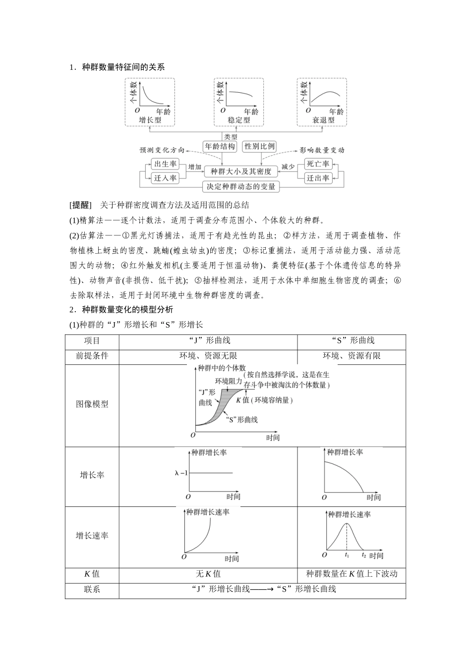 第一部分专题七必备整合1种群和群落.docx_第3页
