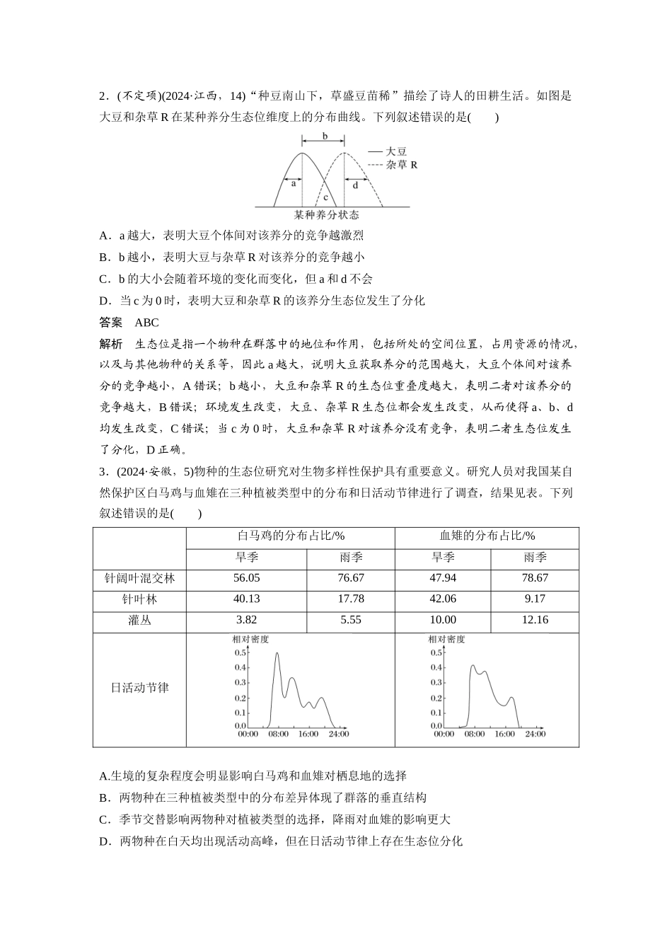 第一部分专题七热点聚焦生态位.docx_第2页