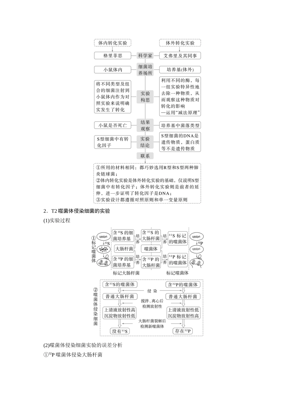 第一部分专题五必备整合1基因的本质与表达.docx_第2页