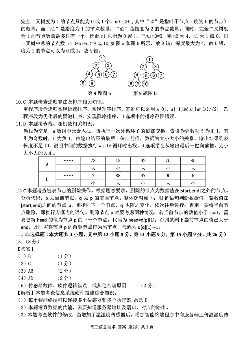 技术浙江七彩阳光、浙南名校、精诚联盟、金兰教育2026届高三年级2月开学高三返校考试(2.26-2.28)(1).pdf_第2页