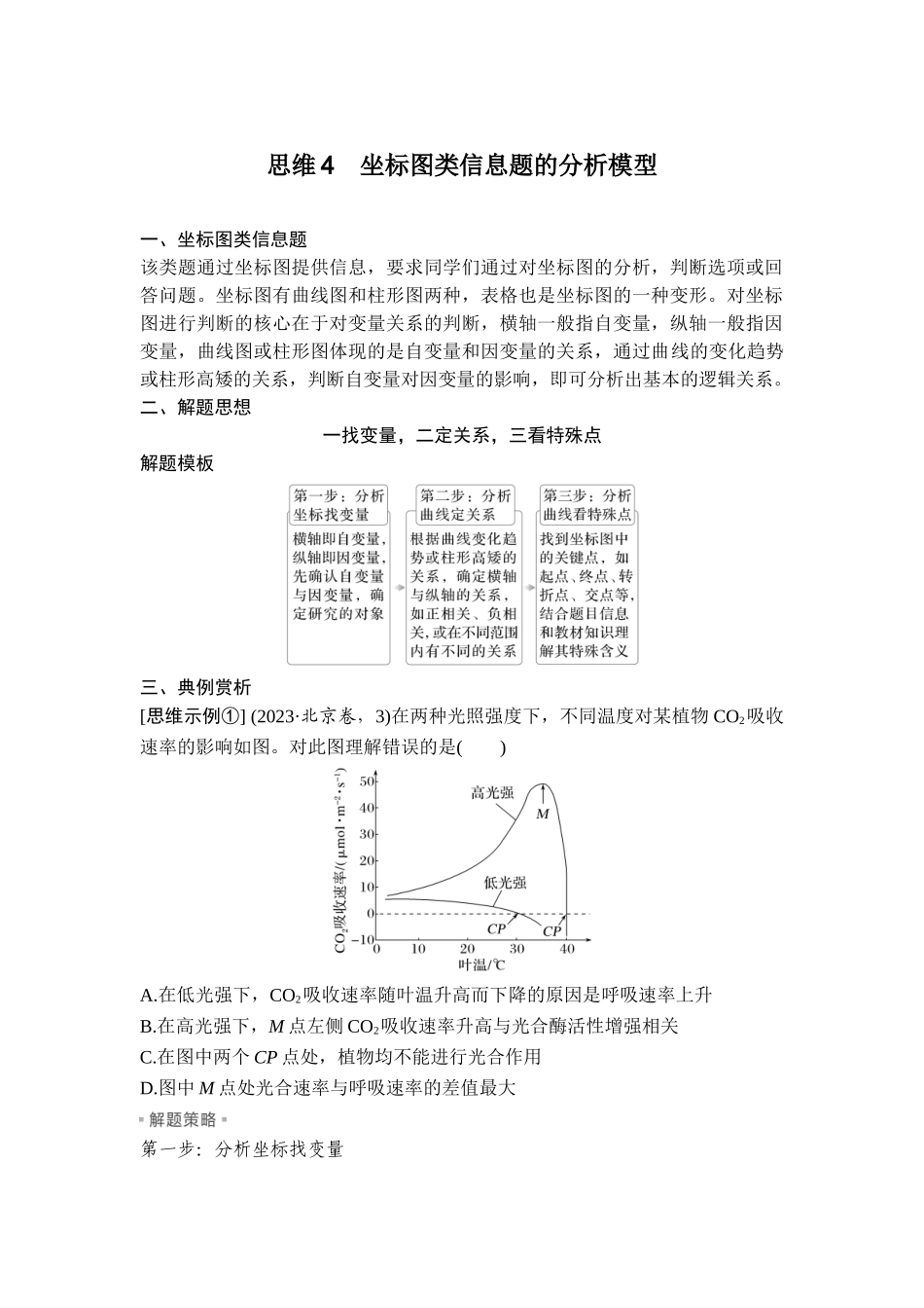 思维4坐标图类信息题的分析模型.doc_第1页