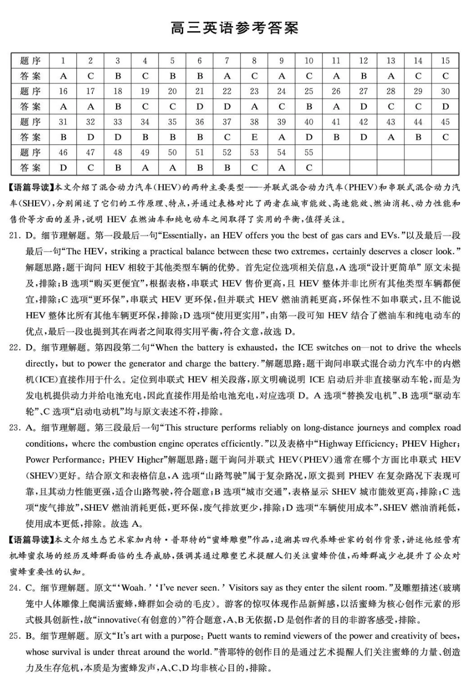 英语【全国前五高中】湖南长沙市长郡中学2026届高三年级月考卷(六)暨2月期末考(2.5-2.6)(1).pdf_第1页