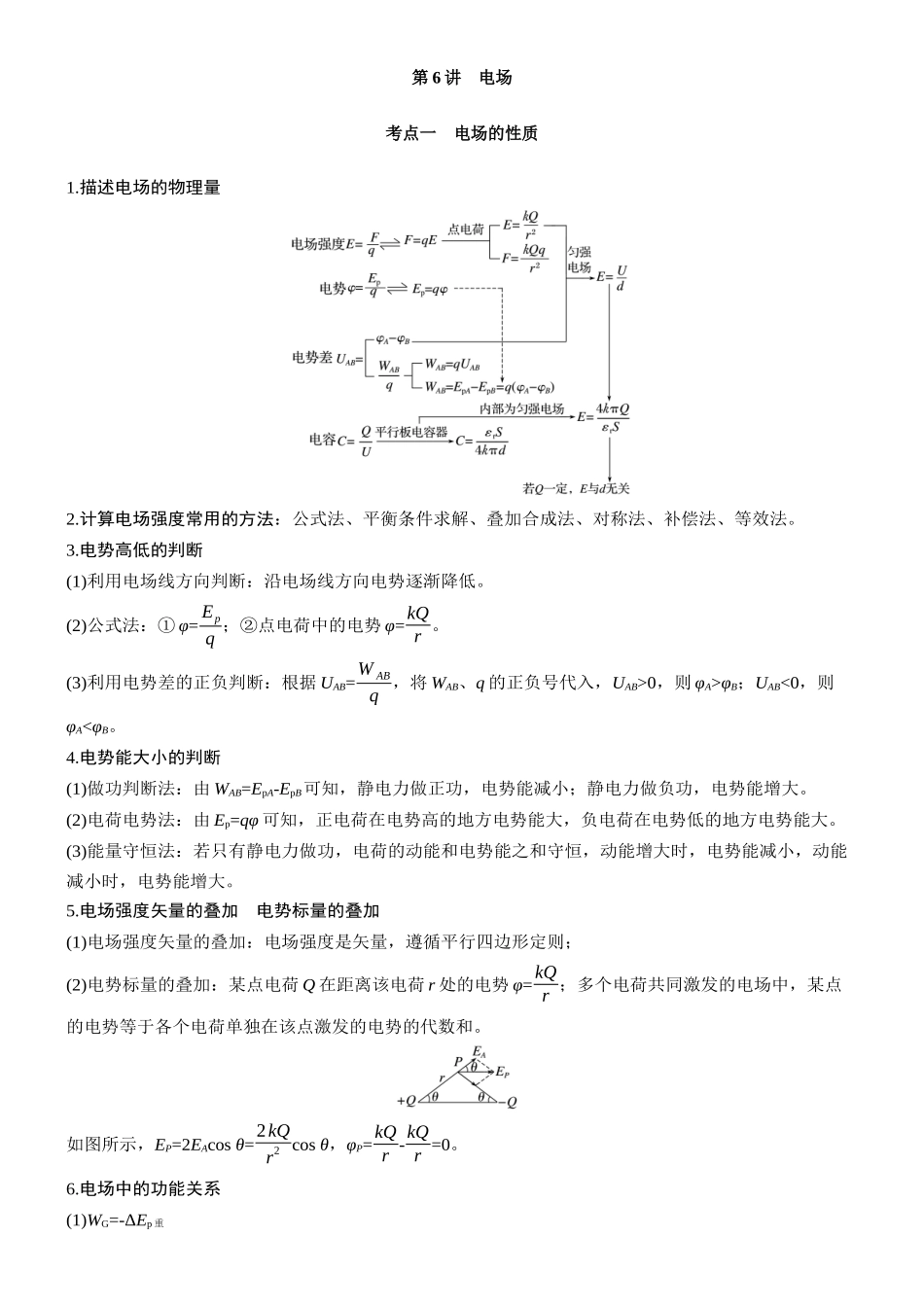 专题三第6讲电场.docx_第2页