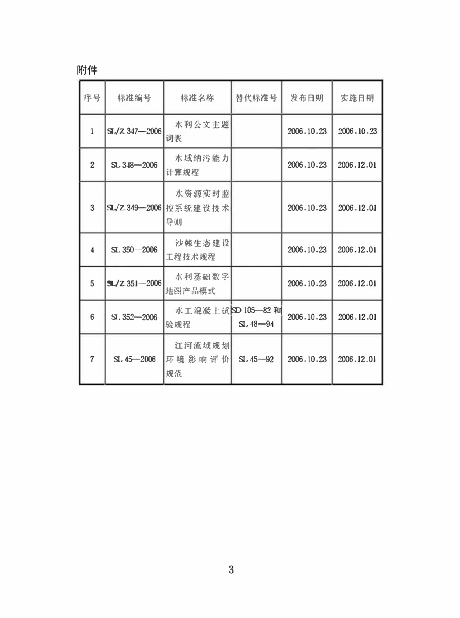 SL 45-2006 江河流域规划环境影响评价规范(附条文说明).pdf_第3页