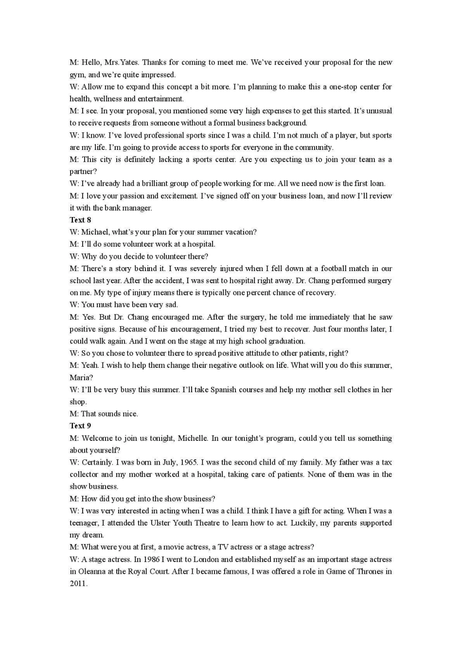 济宁市2026届高三年级一模考试英语答案.pdf_第3页