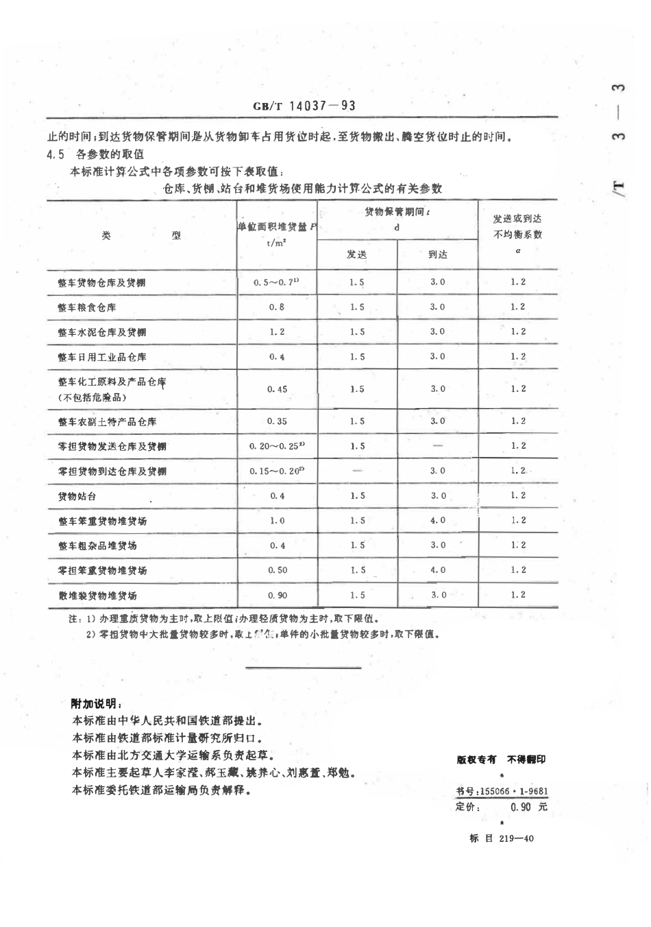 TBT 3180-2007 铁路货场设备使用能力的计算.pdf_第3页
