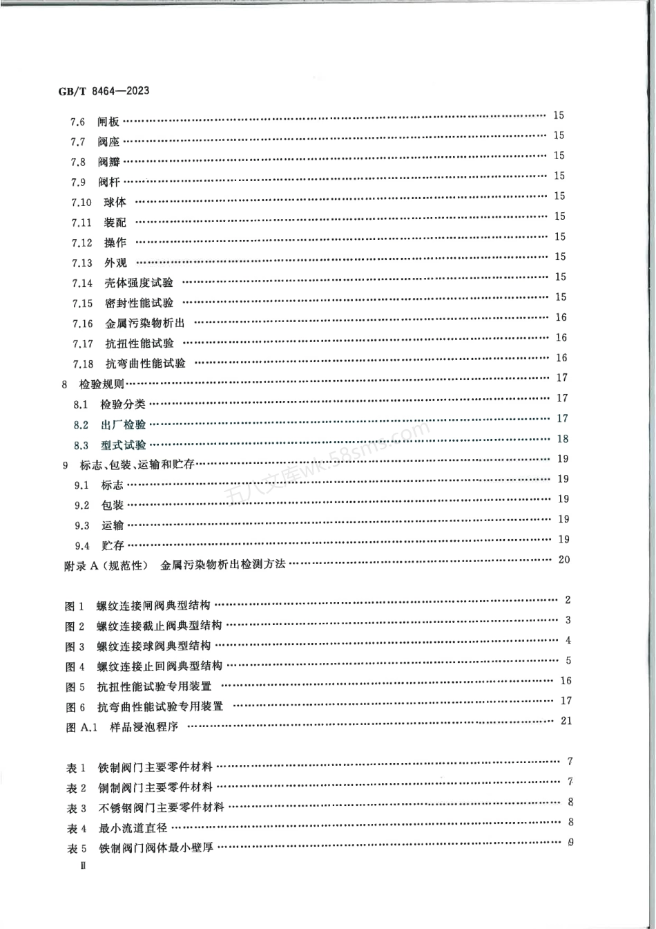 GBT 8464-2023 铁制、铜制和不锈钢制螺纹连接阀门.pdf_第3页