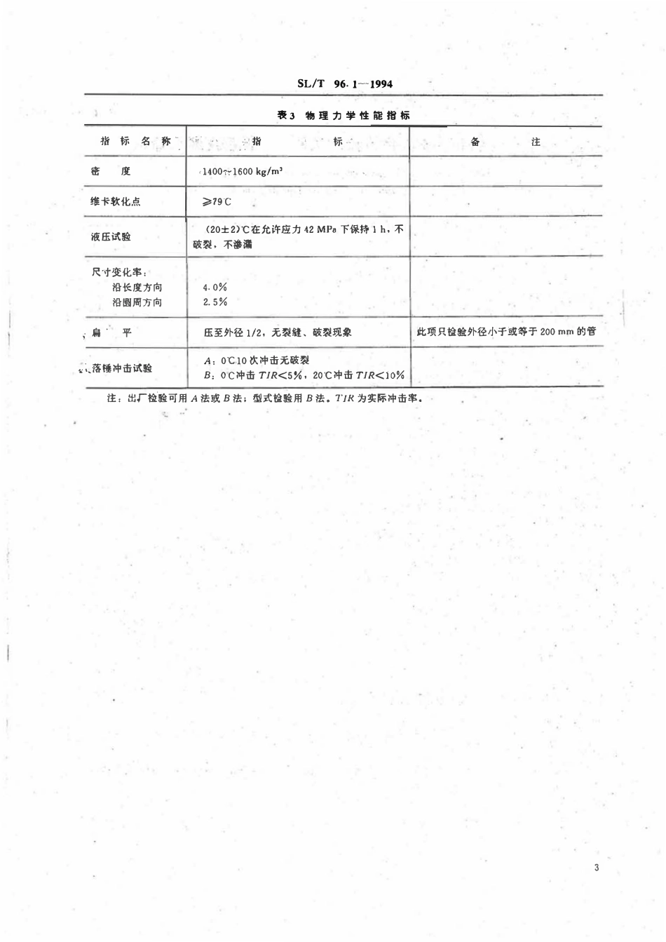 SLT 96.1-1994 喷灌用塑料管基本参数及技术条件 - 硬聚氯乙烯管.pdf_第3页