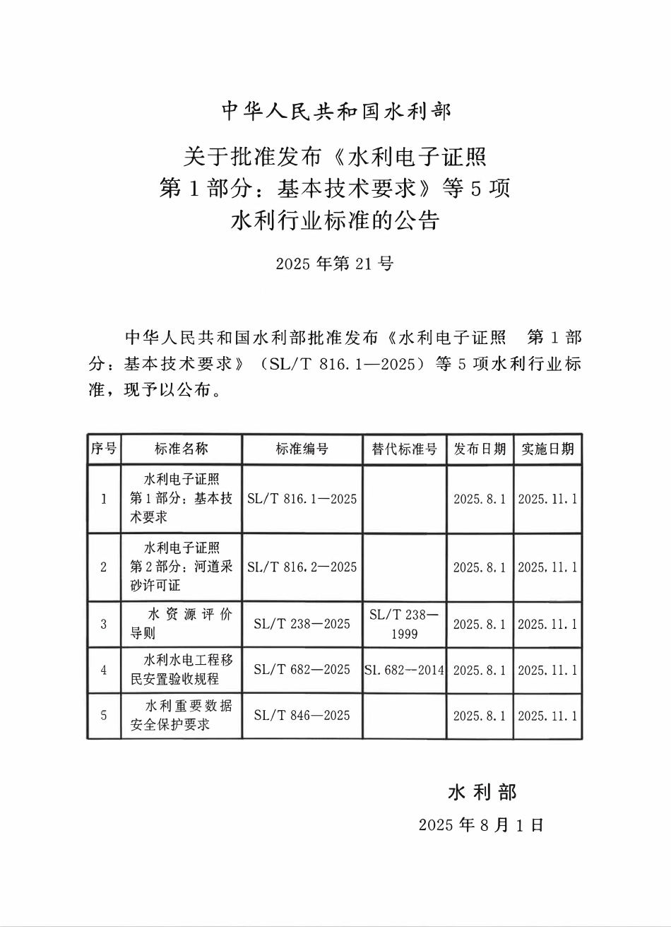 SLT 682-2025 水利水电工程移民安置验收规程..pdf_第2页