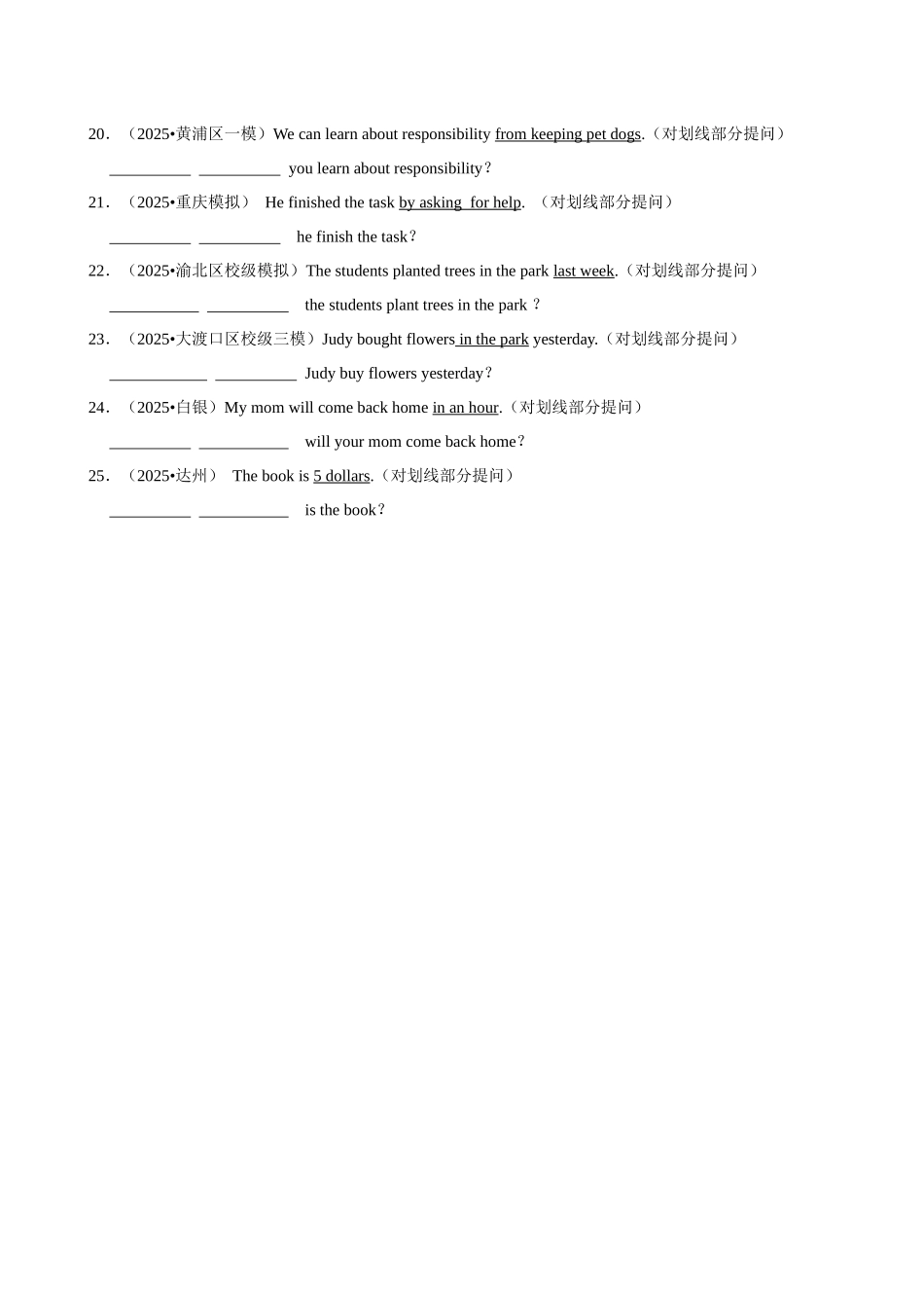 2026年中考英语常考考点专题之特殊疑问句.docx_第3页