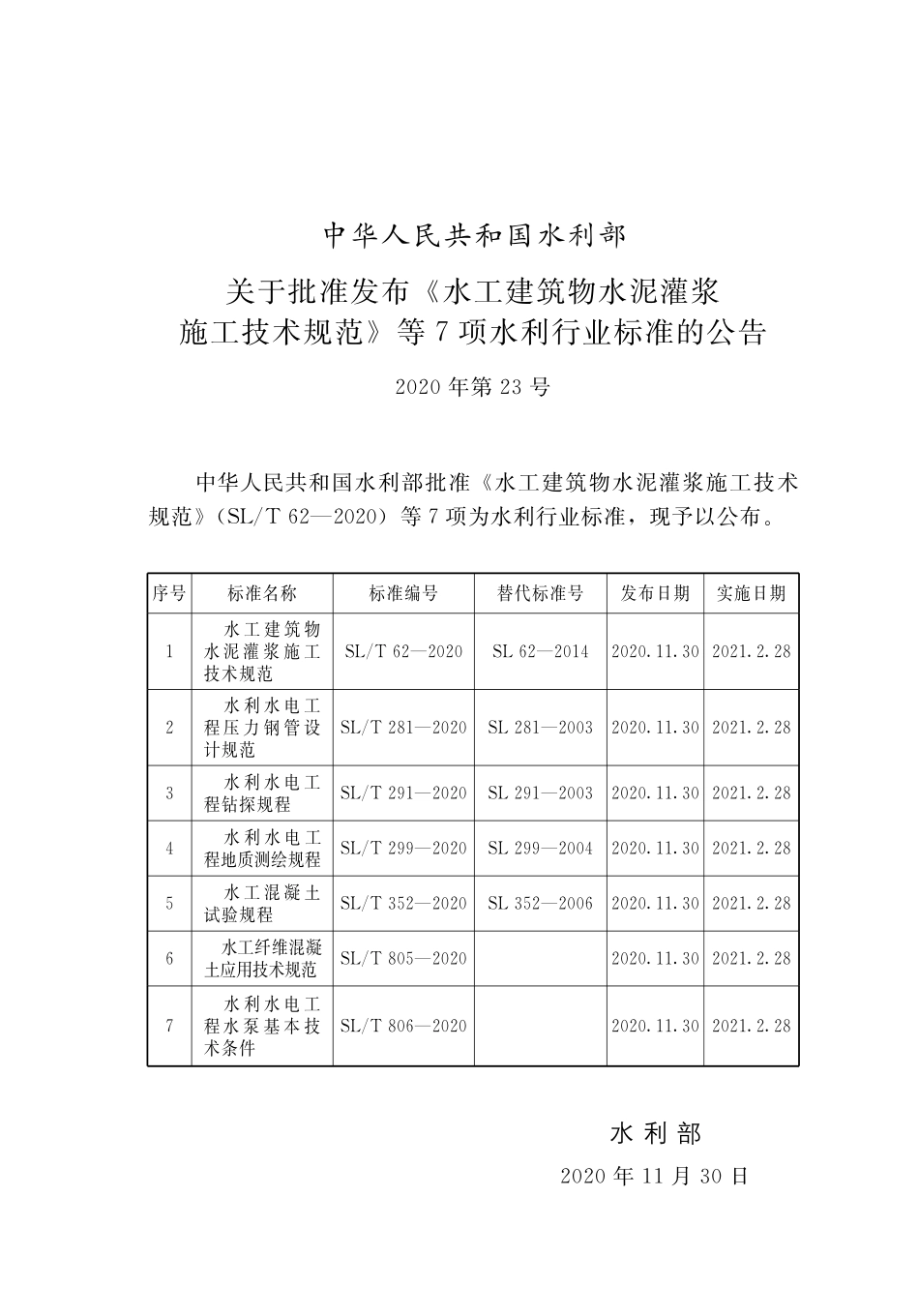 SLT 805-2020 水工纤维混凝土应用技术规范.pdf_第2页