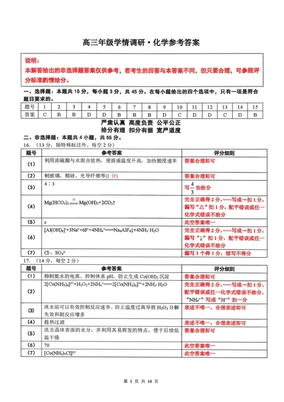 化学辽宁点石联考2026届高三年级3月学情调研考试(3.24-3.25)(1).pdf_第1页