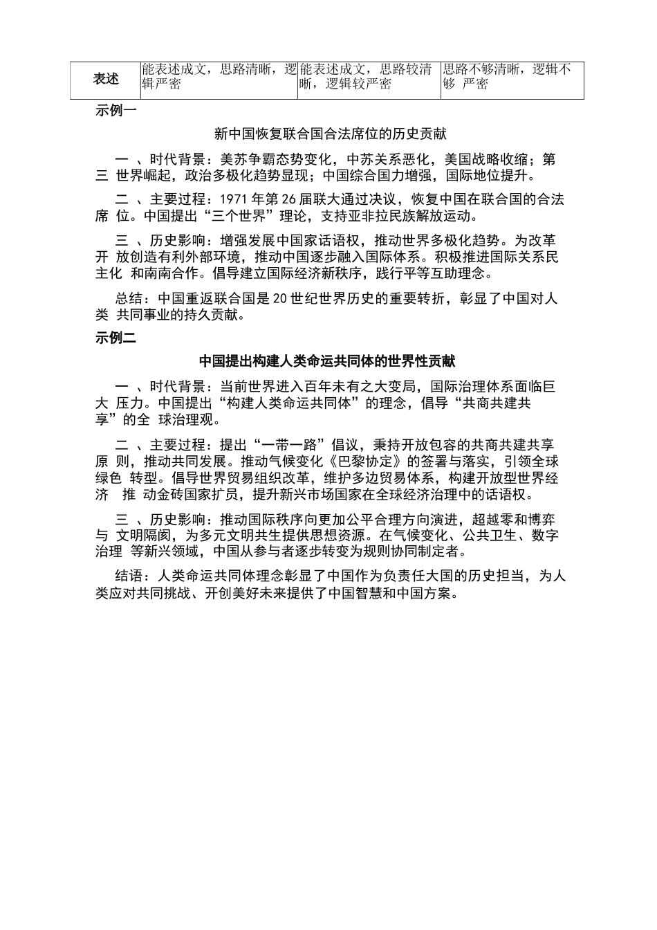 历史内蒙古呼和浩特市2026年届高三年级下学期3月第一次模拟考试(呼和浩特一模)(3.19-3.21)(1).docx_第3页